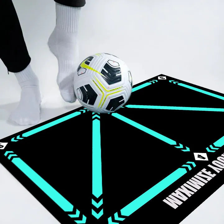 Alfombra de entrenamiento de fútbol