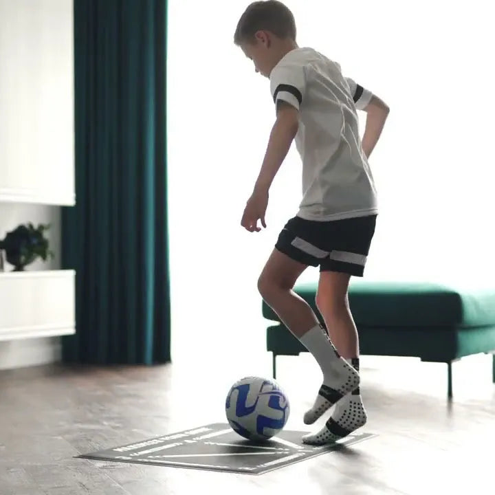 Alfombra de entrenamiento de fútbol