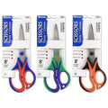 Tijeras de acero inoxidable con mango suave bicolor - 1