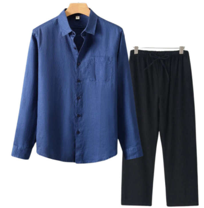 Traje de color sólido para hombres