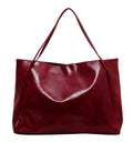 Bolso de hombro de cuero
